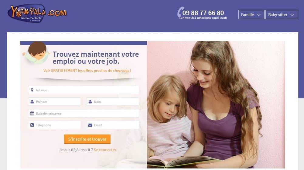 yoopala un des meilleurs sites de baby-sitting