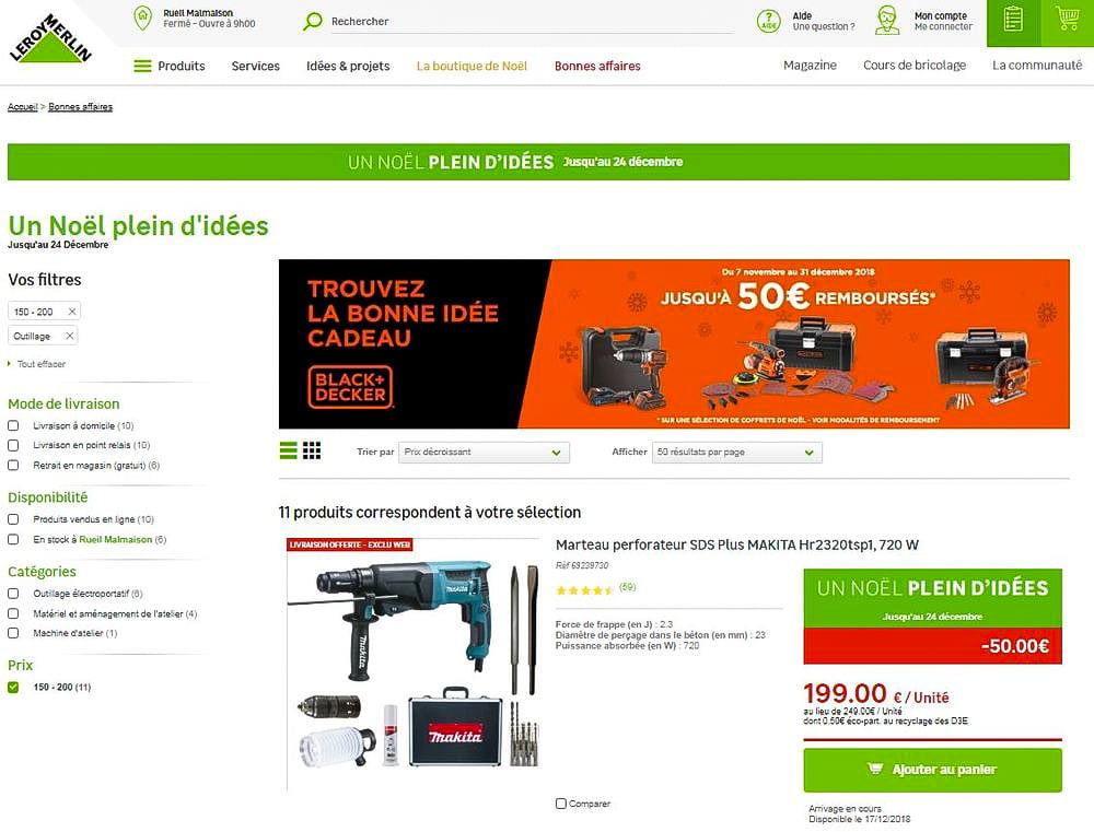 Leroy merlin est un des meilleurs sites de bricolage pas cher