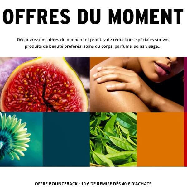 Les meilleurs bons plans beauté et cosmétique avec les promotions de Thebodyshop