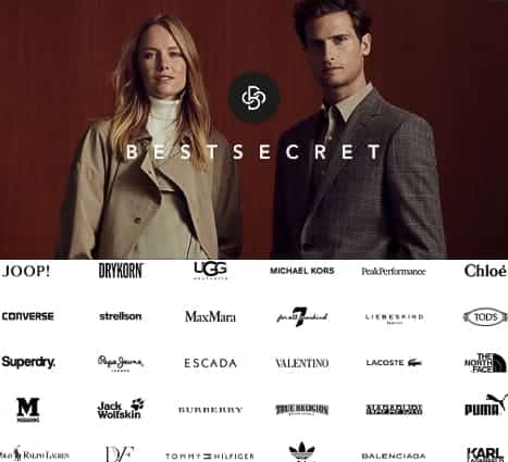 BestSecret est un des meilleurs sites de ventes privées