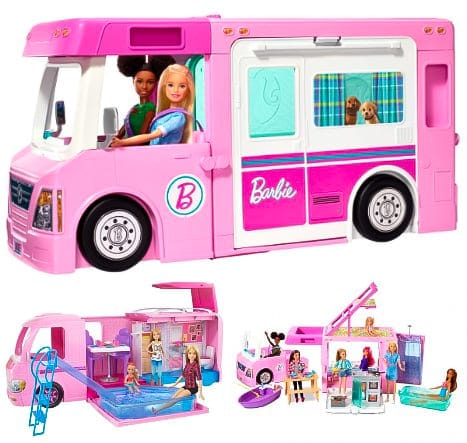 les meilleurs jouets : le camping-car de Barbie