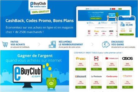 eBuyClub, un des meilleurs sites de CashBack pour gagner de l’argent !